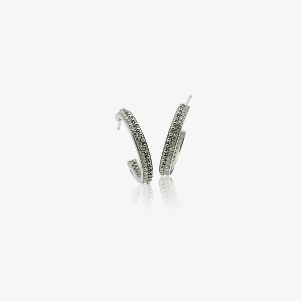 Dancing Queen White Gold Diamond Earrings