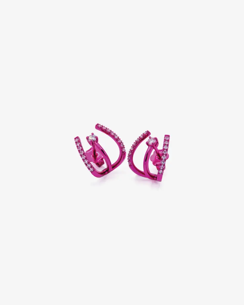Sweets & Treats Coated Pink Earrings