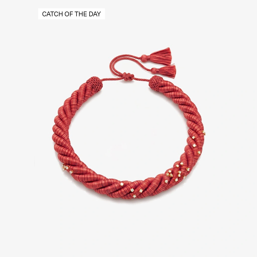 Catch of the Day Diamond-set choker Necklace