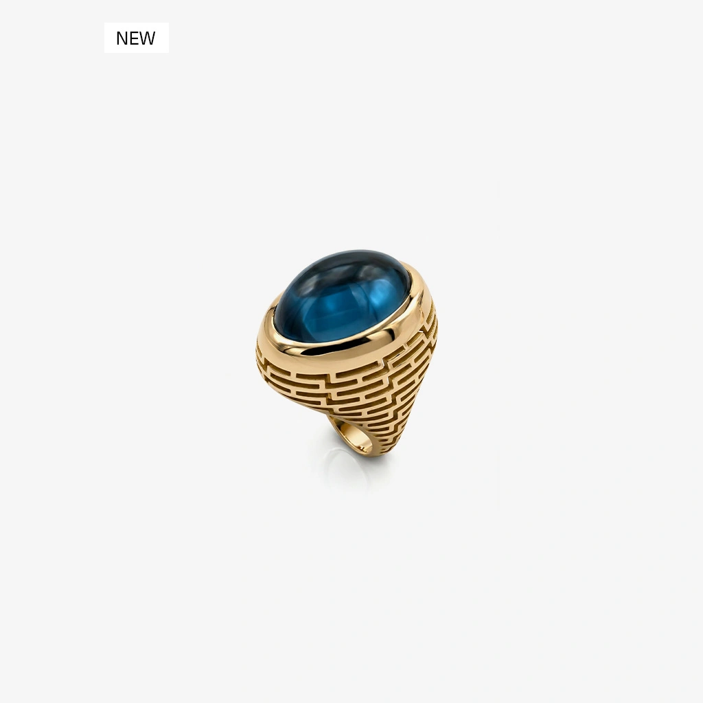 Labyrinth London Topaz Ring